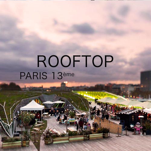 rooftop pour événement à paris 13