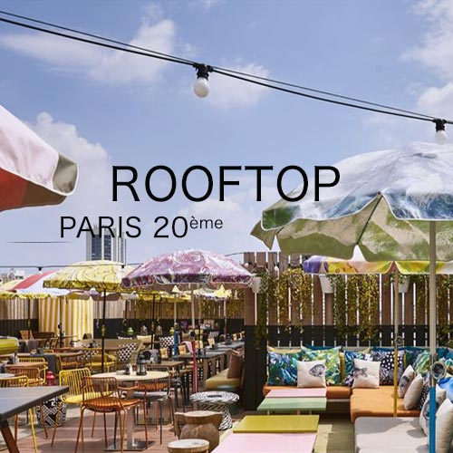 summer party sur un rooftop à paris