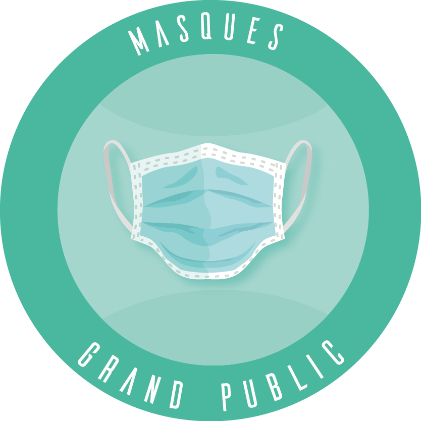 Stickers Masques Grand public